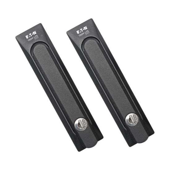 Image de Eaton Tripp Lite SmartRack Replacement Lock for Server Rack Cabinets, Front and Rear Doors, 2 Keys, Version 2 Accessoire de racks - Noir (SRHANDLE2)