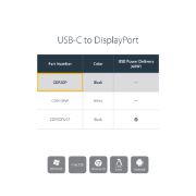 Image de StarTech.com Adaptateur USB-C vers DisplayPort - 4K 60 Hz (CDP2DP)
