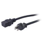 Image de APC Pwr Cord, 15A, 100-120V, C19 to 5-15 Noir 2,5 m (AP9872)