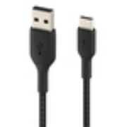 Image de Belkin câble USB 2 m USB A USB C Noir (CAB002BT2MBK)