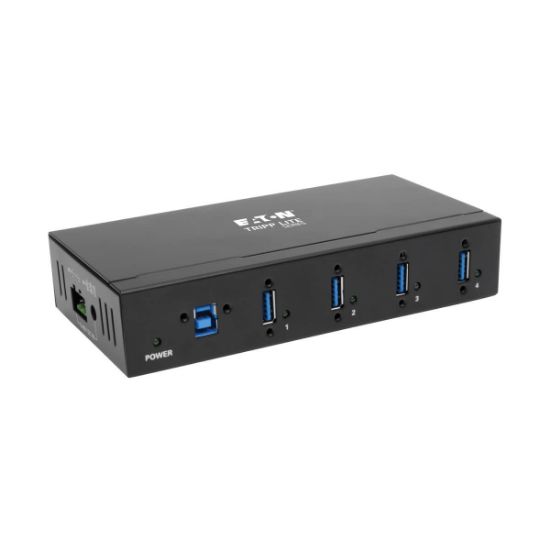 Image de Tripp Lite hub & concentrateur USB 3.2 Gen 1 (3.1 Gen 1) Type-B 5000 Mbit/s Noir (U360-004-IND)