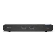 Image de Belkin Universal 2nd Gen Secure commutateur écran, clavier et souris Grille de montage Noir (F1DN202KVM-UN-4)