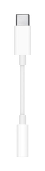 Image de Apple USB-C to 3.5mm Headphone Jack Adapter - Blanc (MW2Q3ZM/A)