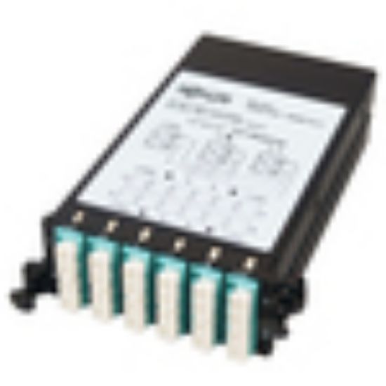 Image de Eaton Fiber TAP Cassette - Multimode, 4x Duplex LC, 70/30 Split Panneau de brassage - Noir (N482TAP-4MM73LC)