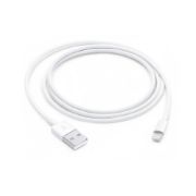 Image de Apple Câble Lightning vers USB (1 m) - Blanc (MUQW3ZM/A)