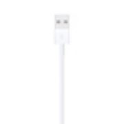 Image de Apple Câble Lightning vers USB (1 m) - Blanc (MUQW3ZM/A)