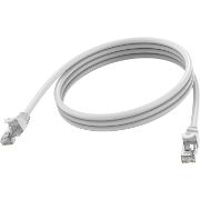 Image de Vision 2m, CAT6A, White Câble de réseau - Blanc (TC 2MCAT6A)