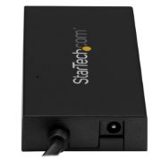 Image de StarTech.com Hub USB 3.0 à 4 ports - 5Gbps - USB-A vers 3x USB-A 1x USB-C - Adaptateur d'alimentation inclus (HB30A3A1CSFS)