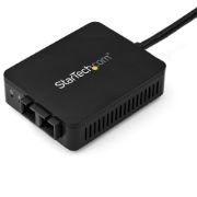 Image de StarTech.com Adaptateur réseau USB 3.0 vers fibre optique SC Gigabit Ethernet jusqu'à 550 m (US1GA30SXSC)