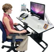 Image de Ergotron Neo-Flex Tablet Arm Support d'ordinateur portable - Noir (45-306-101)