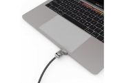 Image de Compulocks Universal Ledge MacBook Pro TouchBar Security Lock Adapter Verrous de câble - Noir, argent (UNVMBPRLDG01KL)