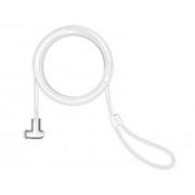 Image de Compulocks Universal Security Keyed Cable Lock, White Verrous de câble - Argent,Blanc (CL15W)