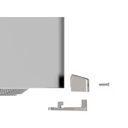 Image de Compulocks Ledge Verrous de câble - Noir, argent (MSLDG01KL)
