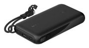 Image de Belkin 20 W, 20000mah, 152mm x 77.2mm x 25.1mm Banque d'alimentation électrique - Noir (BPB028HQBK)