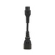 Image de Eaton 0.15 m, C14 to C5 - 2.5A, 250V, H05VV-F, PVC, Black Cordon dalimentation - Noir (P014-P15M-EU)