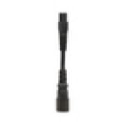Image de Eaton 0.15 m, C14 to C5 - 2.5A, 250V, H05VV-F, PVC, Black Cordon dalimentation - Noir (P014-P15M-EU)