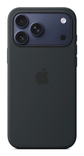 Image de Apple Coque en silicone avec MagSafe pour iPhone 17 Pro Max – Noir (MGFR4ZM/A)