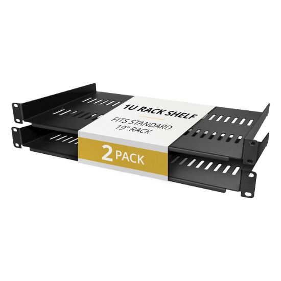 Image de StarTech.com accessoire de racks Étagère (CABSHELFV1U-2PK)