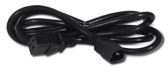 Image de APC C19/C14 2m Noir Coupleur C14 Coupleur C19 (AP9878)