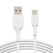 Image de Belkin BoostCharge câble USB 1 m USB A USB C Blanc (CAB001BT1MWH)