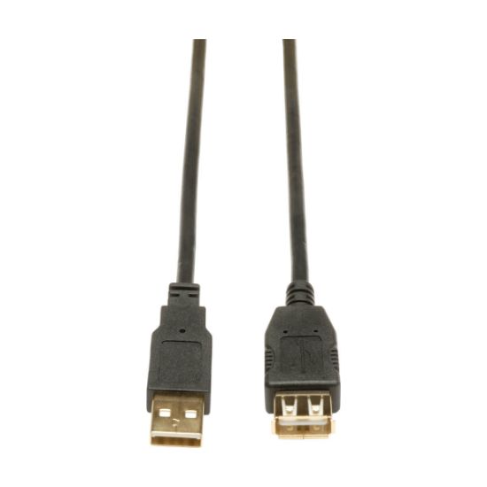 Image de Tripp Lite câble USB 3,05 m USB 2.0 USB A Noir (U024-010)