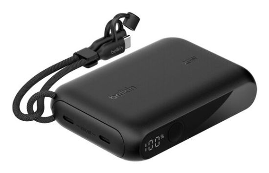 Image de Belkin 20 W, 10000mah, 103.9mm x 71mm x 25.1mm Banque d'alimentation électrique - Noir (BPB027HQBK)