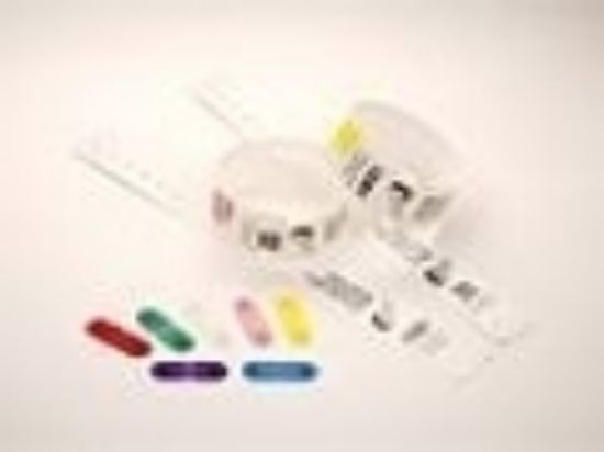 Image de Zebra Clips for use with QuickClip Wristbands Rouge (97032-PINK)
