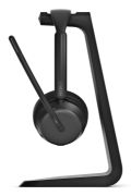Image de EPOS IMPACT 1000 MS UC ANC WL USB-C+A Stand Casque Sans fil Arceau Bureau/Centre d'appels USB Type-C Bluetooth Socle de chargement Noir (1001551)