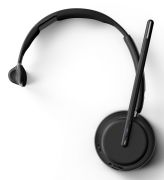Image de EPOS IMPACT 1000 MS UC Mono WL Casque Sans fil Arceau Bureau/Centre d'appels USB Type-C Bluetooth Noir (1001592)