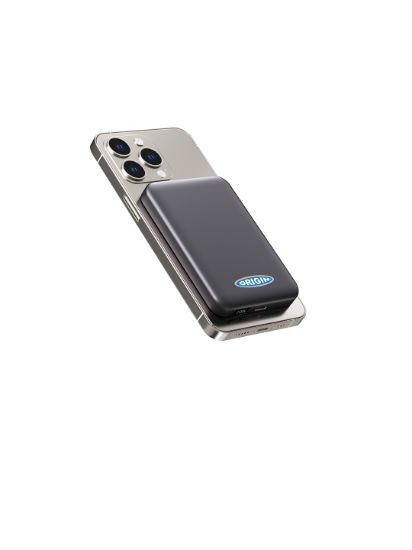 Image de Origin Storage banque d'alimentation électrique Lithium Polymère (LiPo) 10000 mAh Recharge sans fil Noir (OSPB-WRMINI)
