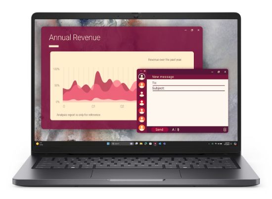 Image de DELL Pro 14 PC14250 Intel Core 5 120U Ordinateur portable 35,6 cm (14") Full HD+ 16 Go DDR5-SDRAM 512 Go SSD Wi-Fi 6E (802.11ax) Windows 11 Pro US International Noir (MC5TN)