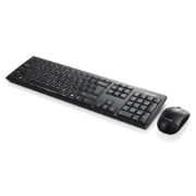 Image de Lenovo clavier Souris incluse Universel QWERTY Anglais américain Noir (GX30L66303)