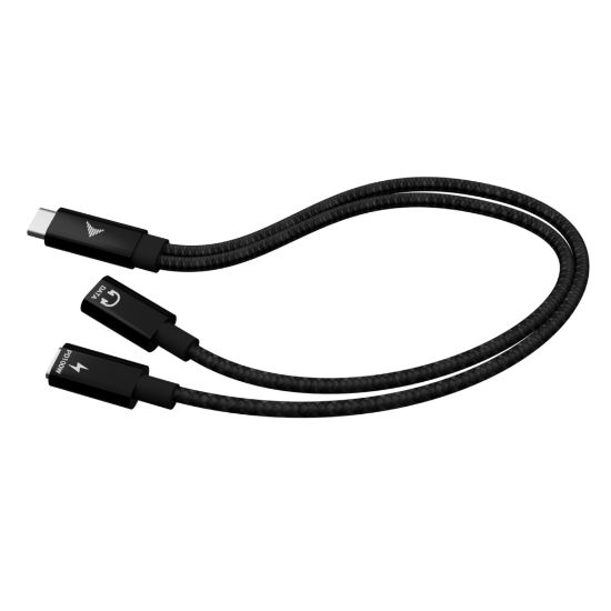 Image de i-tec USB-C Cable Splitter Audio/Data + Power Delivery 100W (C31DUALSPLITTERCBLPD)