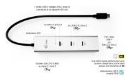 Image de i-tec Metal USB-C Charging HUB 5port with USB-C video 8K + Power Delivery 85W (C31HUBMETAL8KPDPRO)
