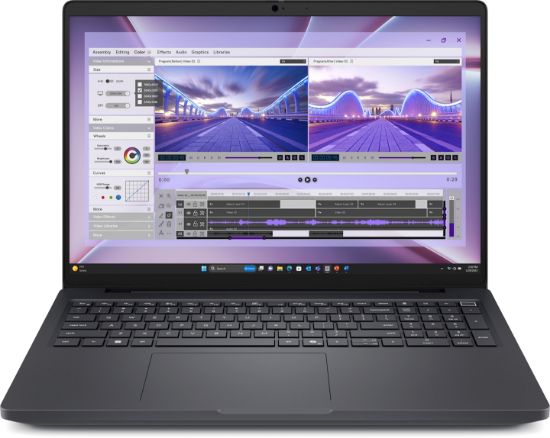 Image de DELL Pro Max 16 MC16250 Intel Core Ultra 7 265H Station de travail mobile 40,6 cm (16") Full HD+ 32 Go DDR5-SDRAM 1 To SSD NVIDIA RTX Pro 2000 Blackwell Wi-Fi 7 (802.11be) Windows ... (1R369)