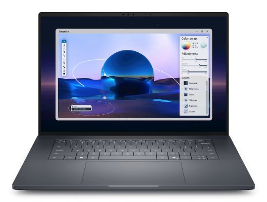 Image de DELL Pro Max 16 Premium MA16250 Intel Core Ultra 7 265H Station de travail mobile 40,6 cm (16") Full HD+ 32 Go LPDDR5x-SDRAM 1 To SSD NVIDIA RTX PRO 2000 Blackwell Wi-Fi 7 (802.11b ... (16HVD)