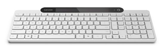Image de Lenovo 800 clavier Bureau Bluetooth Portuguais Blanc (GY41R69601)