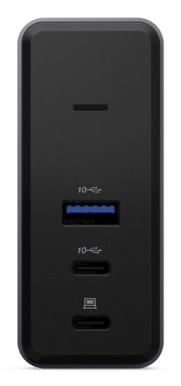 Image de Lenovo station d'accueil Avec fil USB 3.2 Gen 1 (3.1 Gen 1) Type-C Noir, Gris (G0AE0065EU)