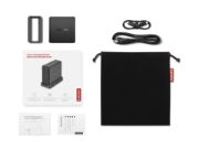 Image de Lenovo station d'accueil Avec fil USB 3.2 Gen 1 (3.1 Gen 1) Type-C Noir, Gris (G0AE0065EU)