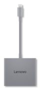 Image de Lenovo station d'accueil Avec fil USB 3.2 Gen 1 (3.1 Gen 1) Type-C Gris (GX91R64790)