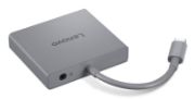 Image de Lenovo station d'accueil Avec fil USB 3.2 Gen 1 (3.1 Gen 1) Type-C Gris (GX91R64790)