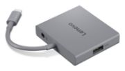 Image de Lenovo station d'accueil Avec fil USB 3.2 Gen 1 (3.1 Gen 1) Type-C Gris (GX91R64790)