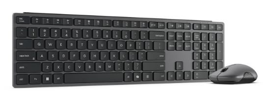 Image de Lenovo 700 Modern clavier Souris incluse Bureau RF sans fil + Bluetooth Anglais américain Gris (GX31S04982)