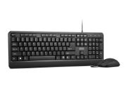 Image de Lenovo 160 clavier Souris incluse maison/bureau USB Anglais américain Noir (GX31L52655)