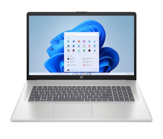 Image de HP 17-cn3055nb Intel® N i3-N305 Ordinateur portable 43,9 cm (17.3") Full HD 8 Go DDR4-SDRAM 512 Go SSD Wi-Fi 6 (802.11ax) Windows 11 Home Argent (CK2K4EA)
