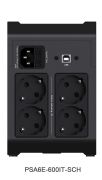 Image de Vertiv alimentation d'énergie non interruptible Interactivité de ligne 0,6 kVA 315 W 4 sortie(s) CA (PSA6E-600IT-SCH)