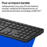 Image de HP Ensemble clavier et souris hybride multi-appareils 495C (BE1Q0UT#ABB)