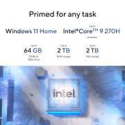 Image de ASUS V500 Mini Tower V501MV-07240H023W Intel Core 7 240H 16 Go DDR5-SDRAM 1 To SSD Windows 11 Home PC Noir (90PF05R3-M01820)