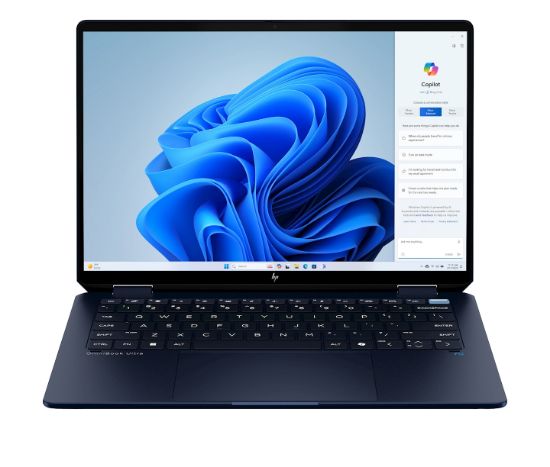 Image de HP OmniBook Ultra Flip 14-fh0022nb Copilot+ PC Intel Core Ultra 7 256V Hybride (2-en-1) 35,6 cm (14") Écran tactile 3K 16 Go LPDDR5x-SDRAM 512 Go SSD Wi-Fi 7 (802.11be) Windows 1 ... (B7PL7EA)