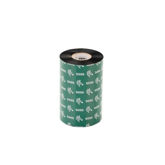 Image de Zebra 5095 Resin Ruban thermique - Noir (05095BK08330)